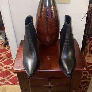 Aldo Black Leather Boots Size 10